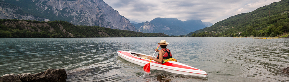 🚣‍♀ Itinerant canoeing courses in Trentino