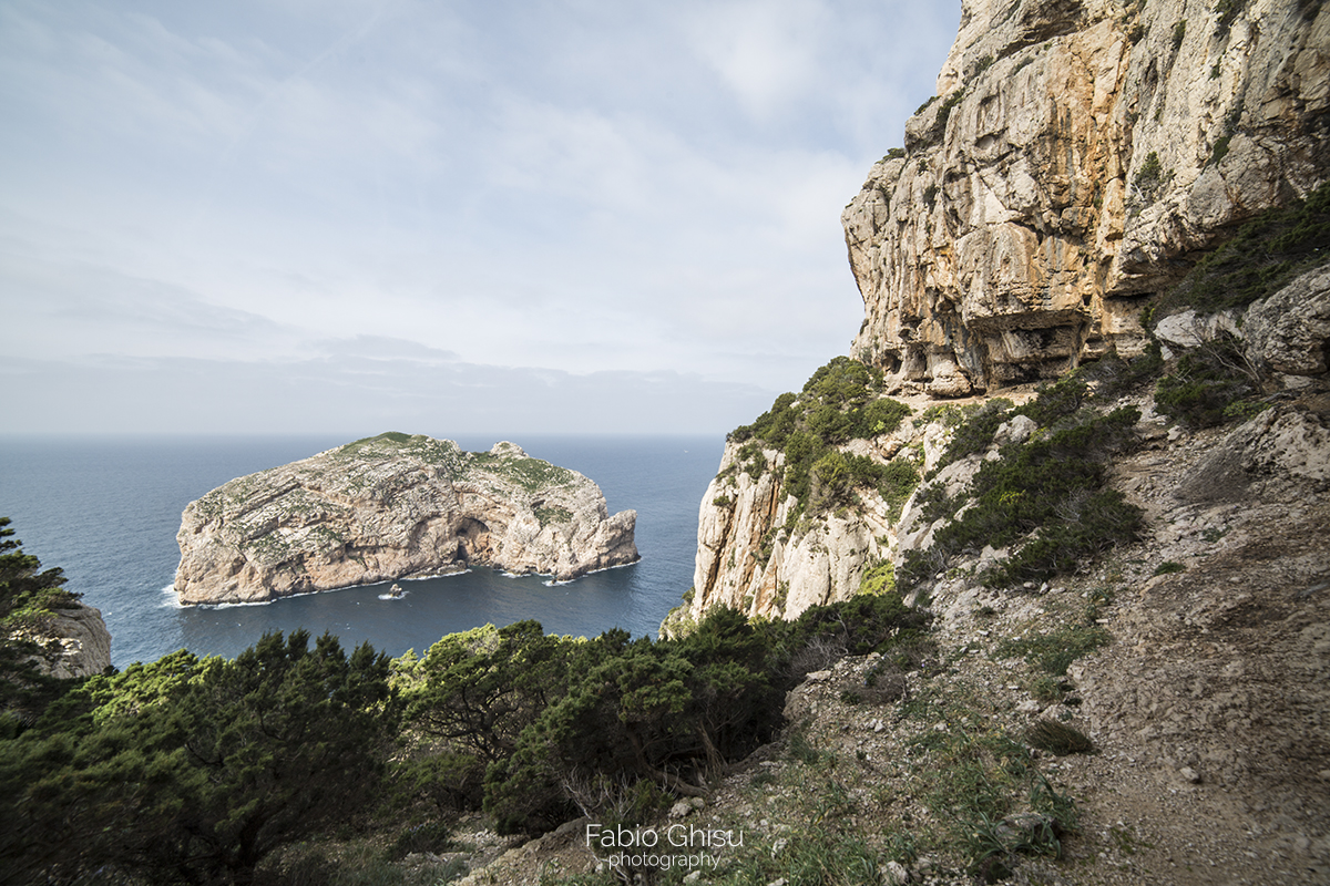 Trekking en las crestas del parque Porto Conte