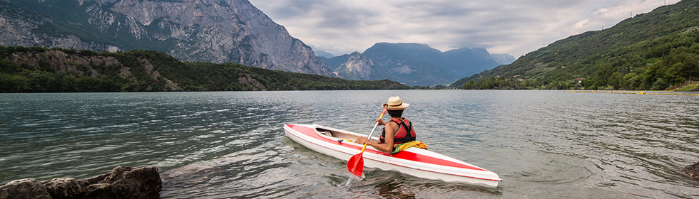 🚣‍♀ Cursos itinerantes de canoa en Trentino