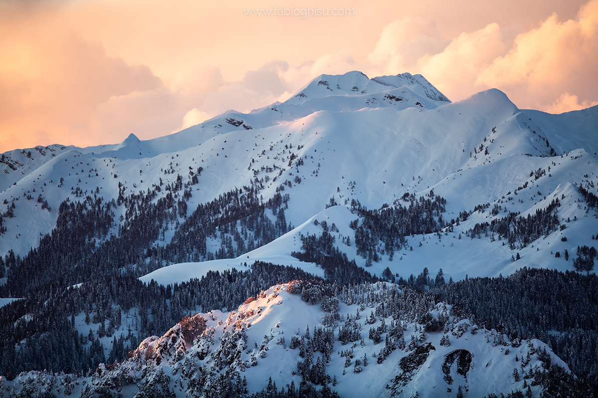 📷 White & pink: workshop of landscape photography